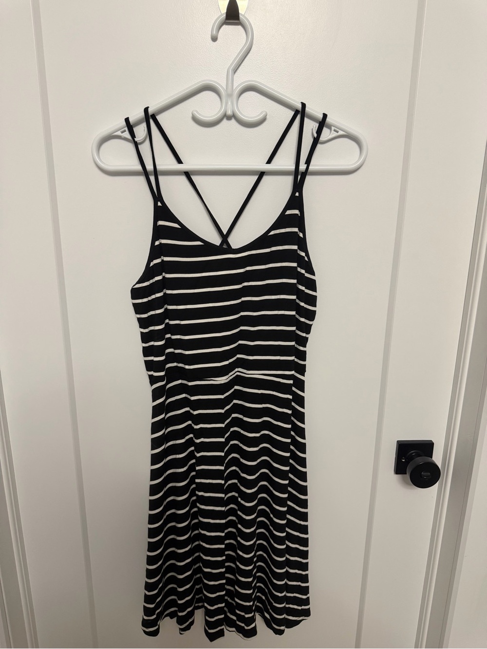❤️Black and White Striped Mini Dress❤️